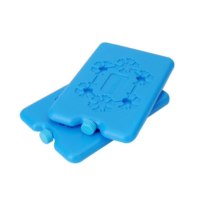 Portable Ice Pack Reusable Freezer Ice Cooling Pack Long-Lasting Cooling Water Fill Box for Fresh Food Storage Refrigeration